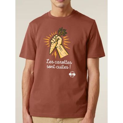 T SHIRT HOMME LES CAROTTES SONT CUITES