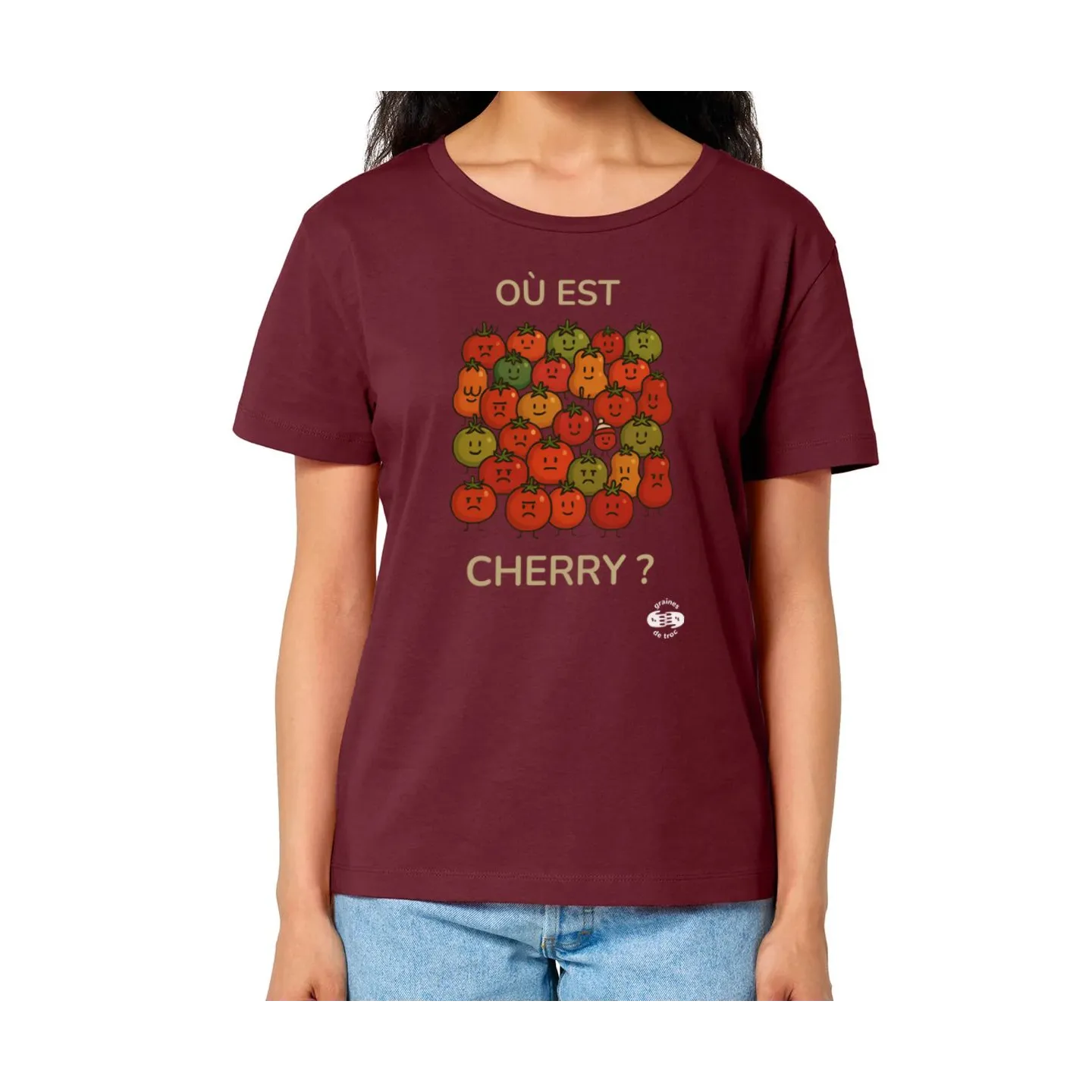T SHIRT FEMME TOMATES