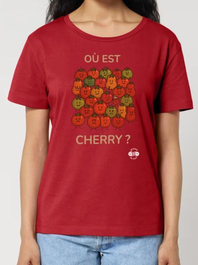T SHIRT FEMME TOMATES