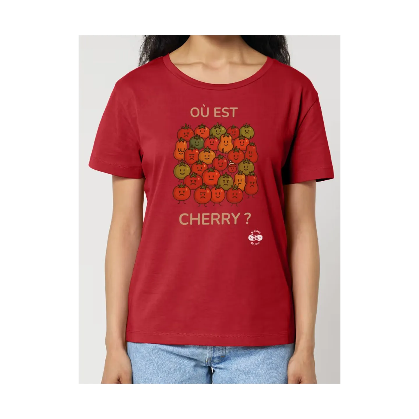 T SHIRT FEMME TOMATES