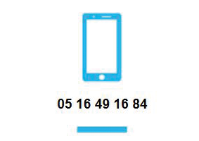 Téléphone du service clients 05 16 49 16 84